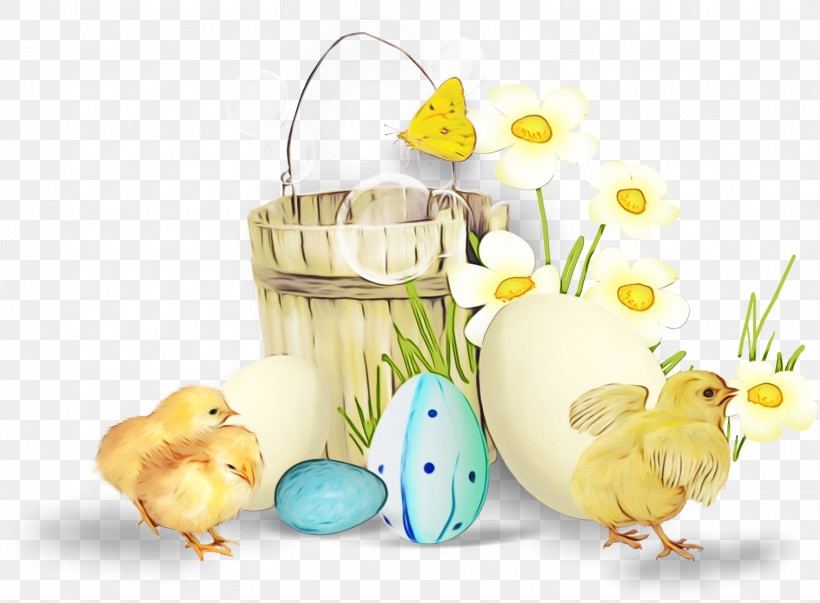 Easter Egg, PNG, 1516x1115px, Watercolor, Animal Figure, Chicken, Easter, Easter Egg Download Free