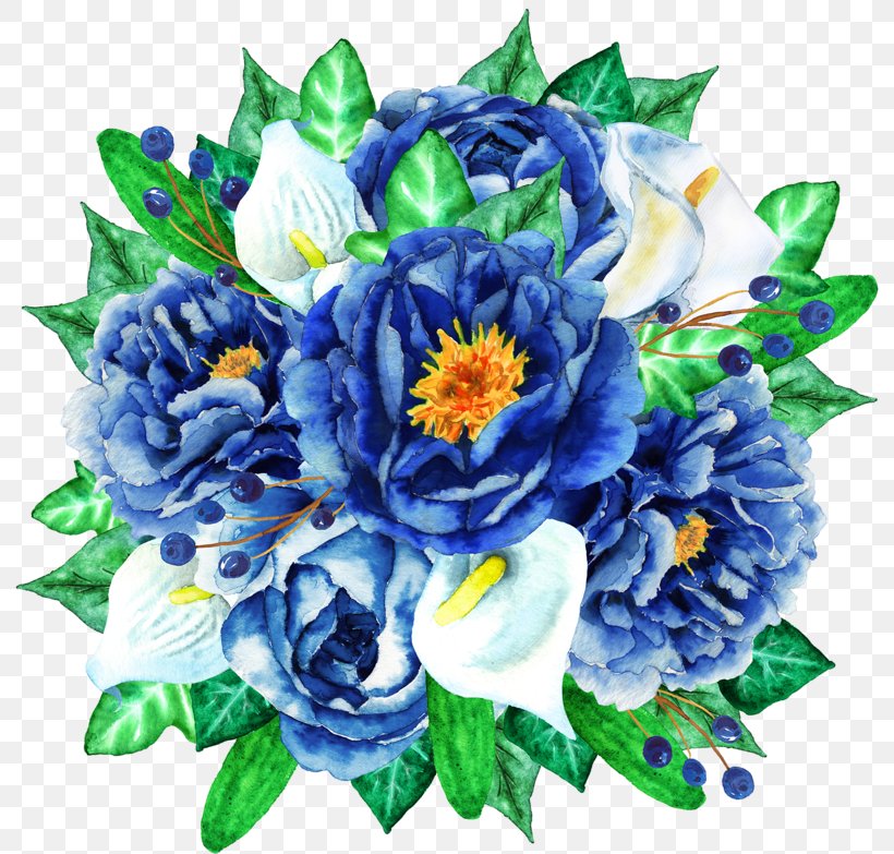 Flower Blue Clip Art, PNG, 800x783px, Flower, Annual Plant, Artificial Flower, Blue, Cut Flowers Download Free