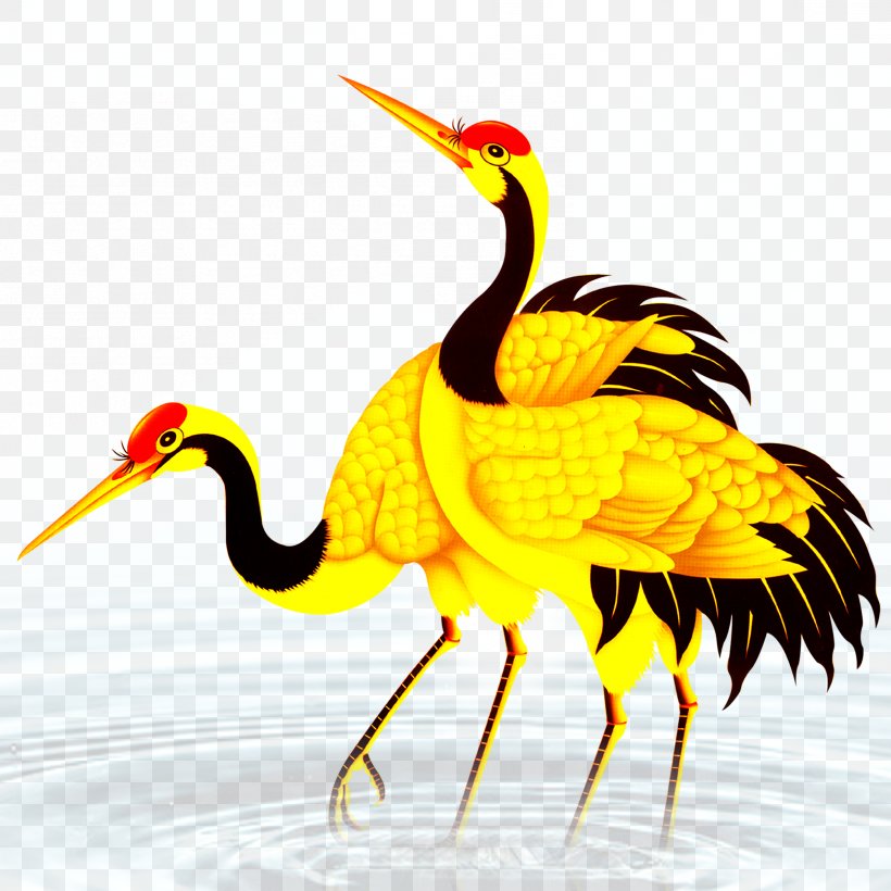 Painting Dongying Shengli Airport, PNG, 2495x2495px, China, Beak, Bird, Crane, Crane Like Bird Download Free