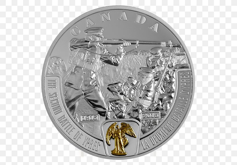 Second Battle Of Ypres Coin First World War Battle Of Passchendaele, PNG, 570x570px, Second Battle Of Ypres, Battle, Battle Of Passchendaele, Coin, Currency Download Free