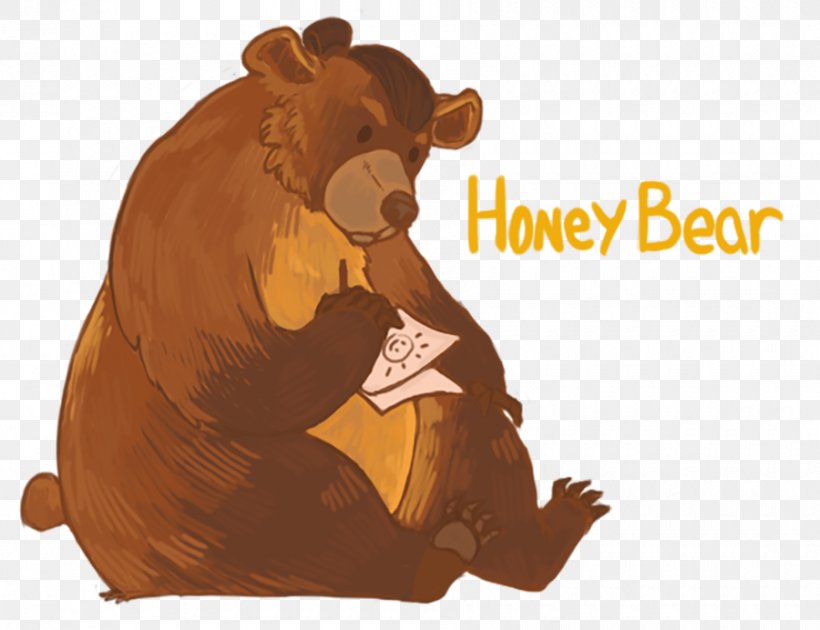 American Black Bear Beaver Carnivores Cartoon, PNG, 900x692px, Bear, American Black Bear, Animal, Animation, Art Download Free