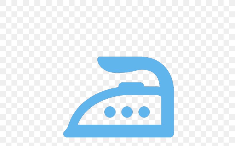 Clothes Iron Laundry Electricity, PNG, 512x512px, Clothes Iron, Area, Blue, Brand, Clothing Download Free