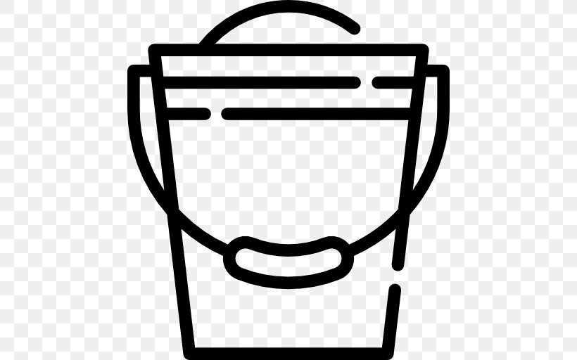 Bucket Cleaning Clip Art, PNG, 512x512px, Bucket, Black And White, Broom, Cleaner, Cleaning Download Free