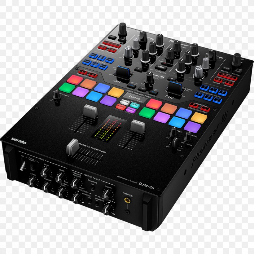Disc Jockey Audio Mixers DJ Mixer DJM Pioneer DJ, PNG, 1000x1000px, Watercolor, Cartoon, Flower, Frame, Heart Download Free