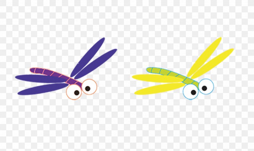 Dragonfly Euclidean Vector, PNG, 2024x1203px, Dragonfly, Butterfly, Cartoon, Drawing, Feather Download Free