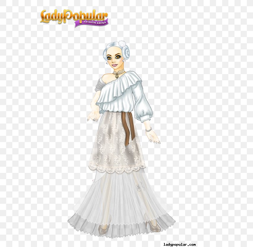 Lady Popular Fashion Game Mario Bros. Dress, PNG, 600x800px, Lady Popular, Clothing, Costume, Costume Design, Doll Download Free
