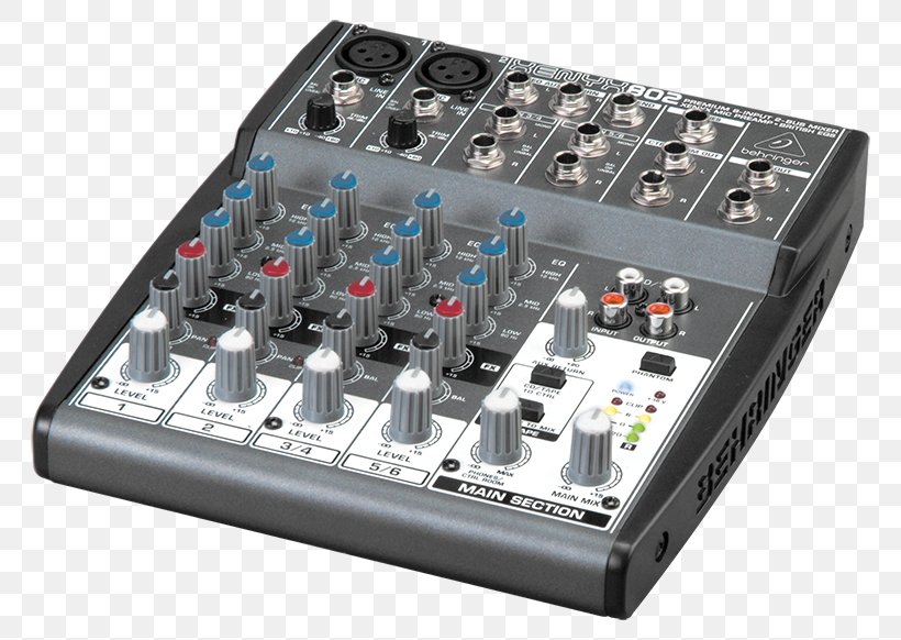 Microphone Audio Mixers Behringer Xenyx 802, PNG, 800x582px, Microphone, Audio, Audio Equipment, Audio Mixers, Audio Mixing Download Free