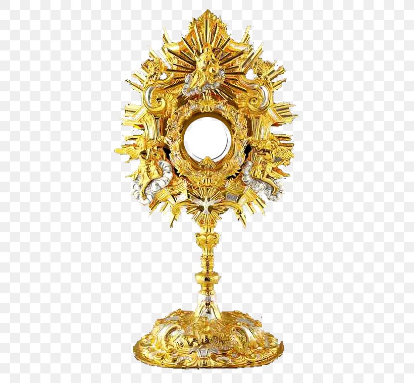 Monstrance Catholicism Eucharist Catholic Church Benediction Of The Blessed Sacrament, PNG, 610x759px, Monstrance, Anglocatholicism, Blessed Sacrament, Bonaventure, Brass Download Free