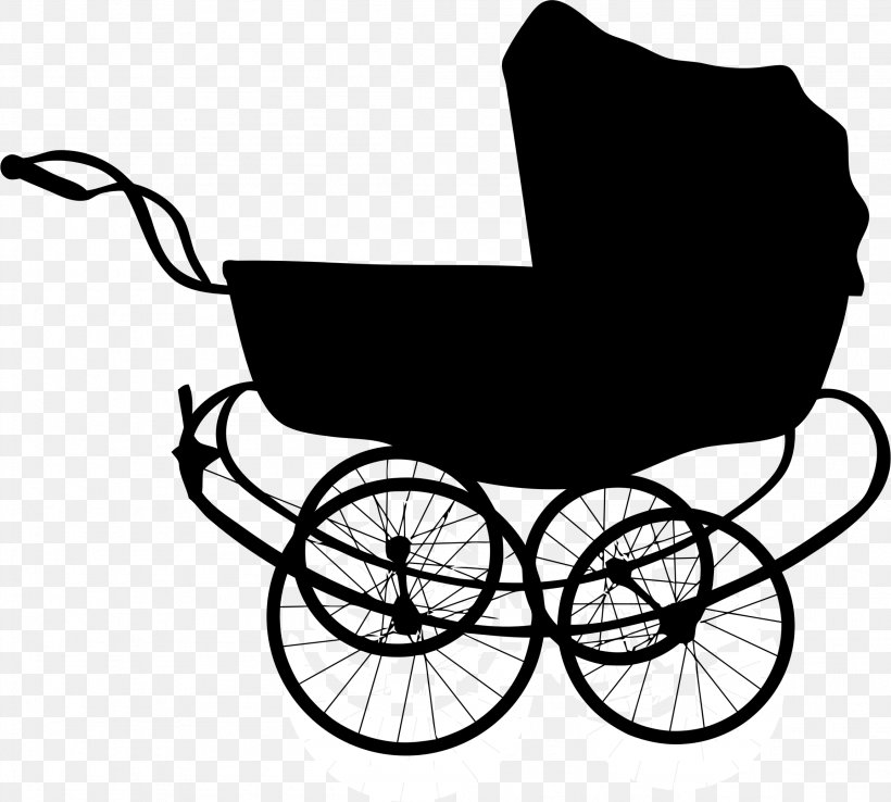 Baby Transport Silhouette Infant Clip Art, PNG, 2304x2076px, Baby Transport, Black, Black And White, Carriage, Cart Download Free