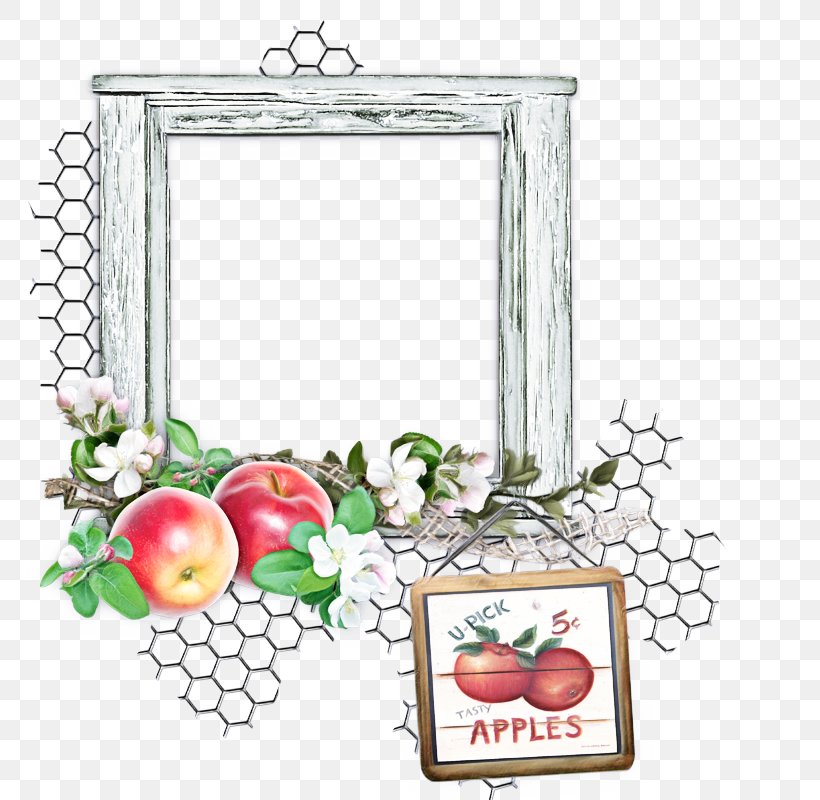 Christmas Picture Frame, PNG, 800x800px, Fruit, Apple, Candy, Cartoon, Christmas Download Free