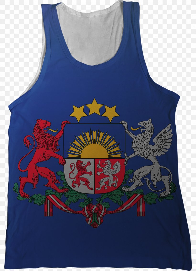 Coat Of Arms Of Latvia Flag Of Latvia Riga Soviet Union, PNG, 1296x1786px, Coat Of Arms Of Latvia, Active Tank, Blue, Coat Of Arms, Cobalt Blue Download Free