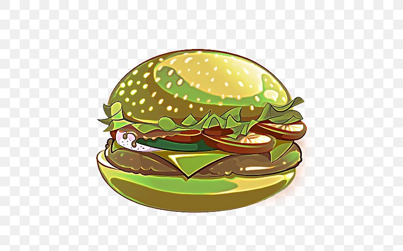 Hamburger, PNG, 512x512px, Hamburger, Cheeseburger, Fast Food, Finger Food, Green Download Free