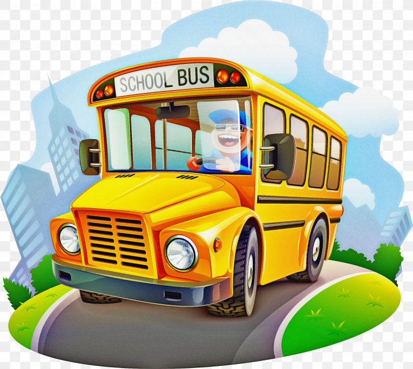 School Bus, PNG, 2145x1922px, Motor Vehicle, Bus, Bus Driver, Car, Cartoon Download Free