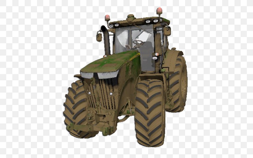 Tractor Agriculture John Deere Agricultural Machinery Farming Simulator, PNG, 512x512px, Tractor, Agricultural Machinery, Agriculture, Automotive Tire, Car Download Free