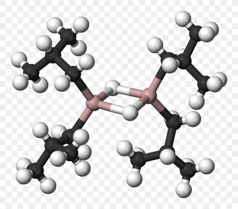 Diisobutylaluminium Hydride Organoaluminium Chemistry Ball-and-stick Model, PNG, 1100x966px, Diisobutylaluminium Hydride, Aldehyde, Aluminium, Ballandstick Model, Black And White Download Free