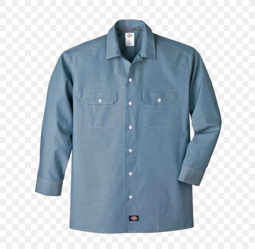Long-sleeved T-shirt Dress Shirt, PNG, 800x800px, Longsleeved Tshirt, Active Shirt, Barebones Workwear, Blue, Button Download Free