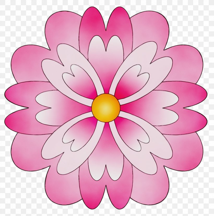 Petal Pink Flower Clip Art Violet, PNG, 1267x1280px, Watercolor, Flower, Magenta, Paint, Petal Download Free