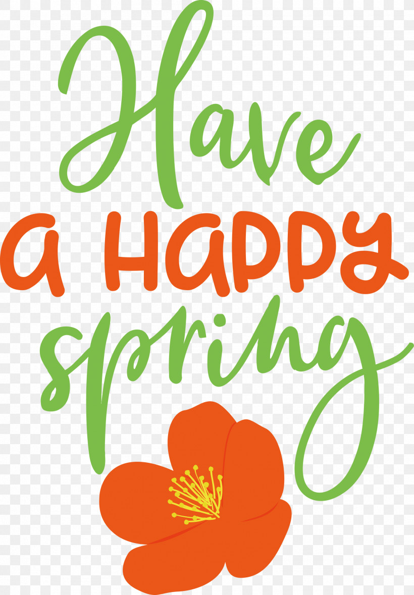 Spring Have A Happy Spring, PNG, 2086x3000px, Spring, Cut Flowers, Floral Design, Leaf, Logo Download Free
