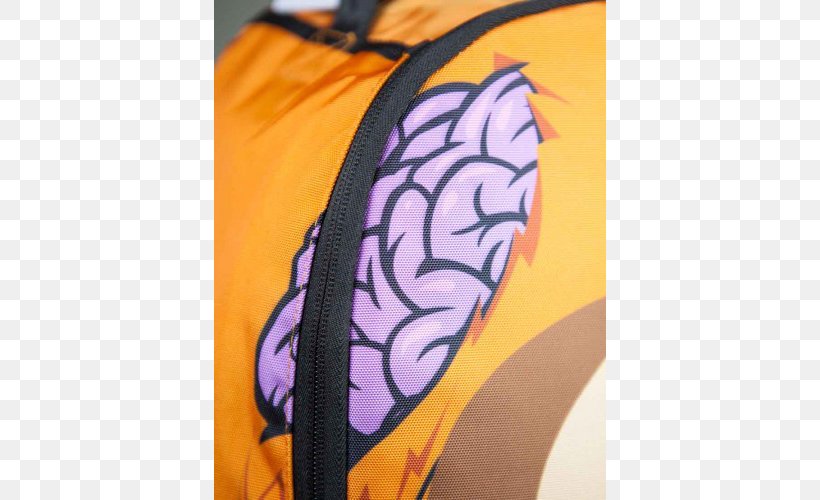 Backpack Zipper Death Velour Sunglasses, PNG, 500x500px, Backpack, Arm, Death, Orange, Purple Download Free