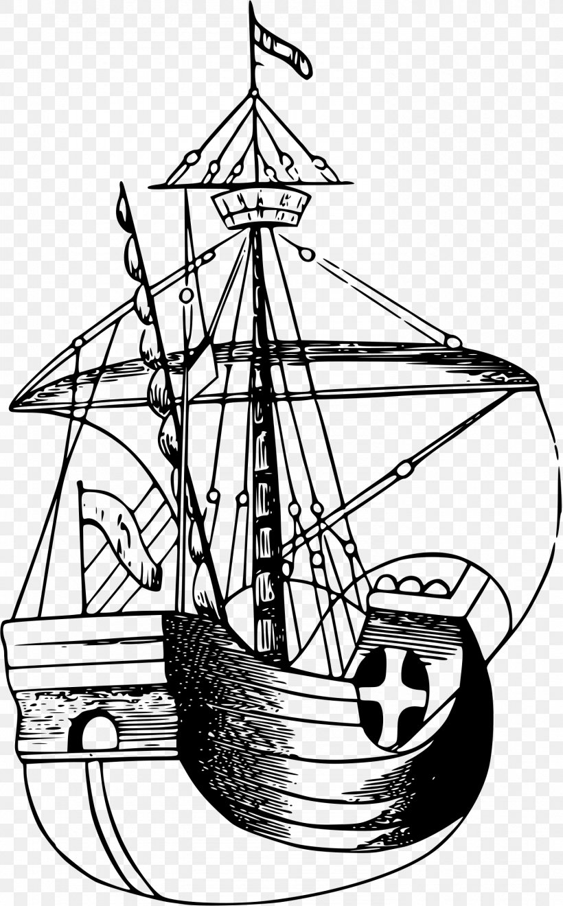 Drawing Boat Clip Art, PNG, 1490x2400px, Drawing, Artwork, Black And White, Boat, Brigantine Download Free