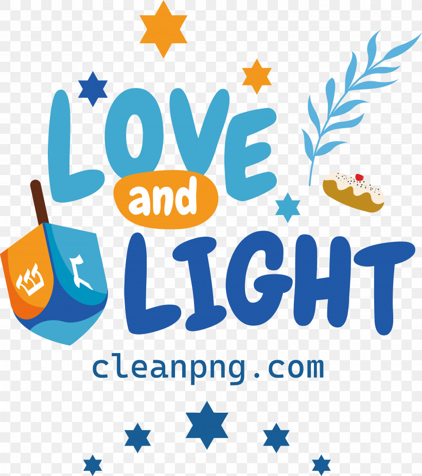 Happy Hanukkah Love Light, PNG, 5272x5950px, Happy Hanukkah, Light, Love Download Free