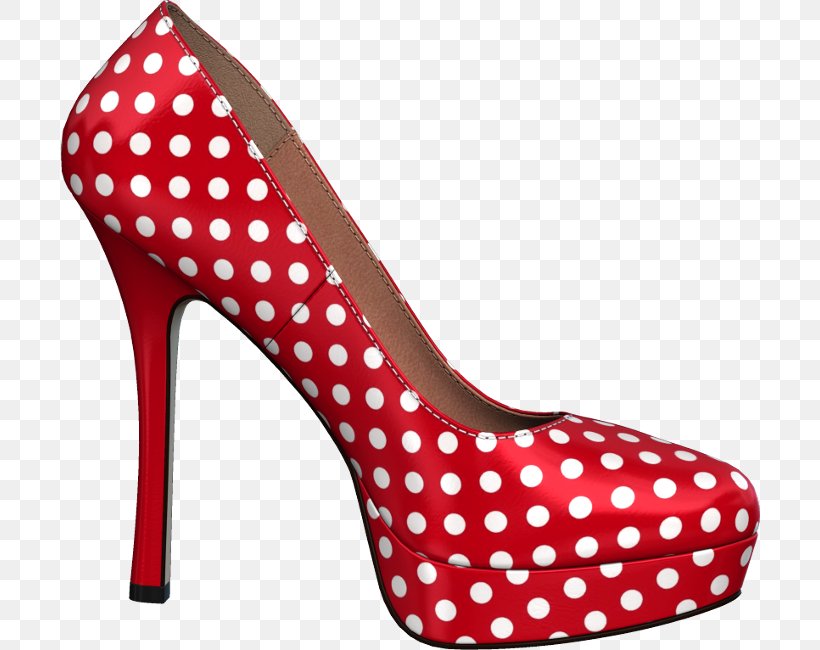 High-heeled Shoe Areto-zapata Polka Dot Court Shoe, PNG, 700x650px, Highheeled Shoe, Absatz, Aretozapata, Basic Pump, Boot Download Free