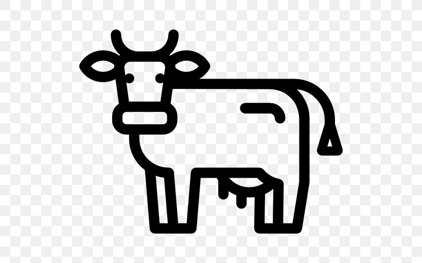Holstein Friesian Cattle Milk Agriculture Clip Art, PNG, 512x512px, Holstein Friesian Cattle, Agriculture, Area, Black, Black And White Download Free