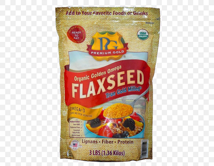 Breakfast Cereal Flax Organic Food Linseed Oil, PNG, 600x634px, Breakfast Cereal, Bacon, Commodity, Convenience Food, Cuisine Download Free