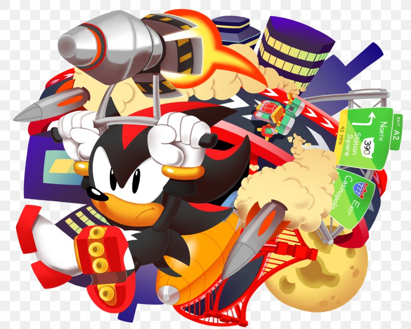 Shadow The Hedgehog Sonic Mania Sonic Forces Video Games Sonic The Hedgehog 2, PNG, 1280x1024px, Shadow The Hedgehog, Art, Drawing, Fictional Character, Screensaver Download Free