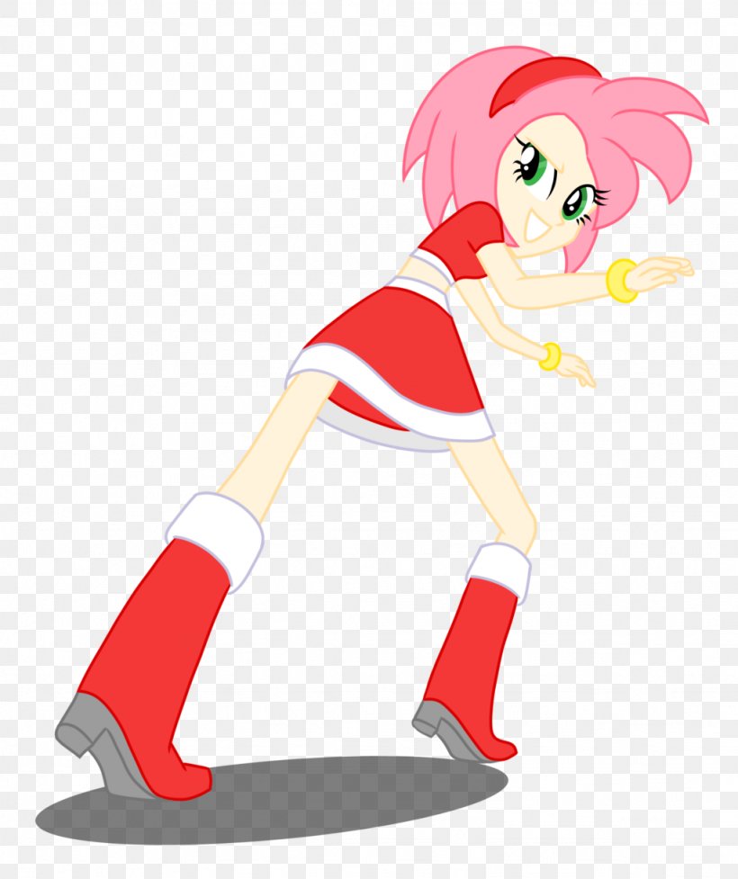 Amy Rose Sonic The Hedgehog Rainbow Dash Pony Pinkie Pie, PNG, 1024x1221px, Amy Rose, Arm, Art, Cartoon, Clothing Download Free