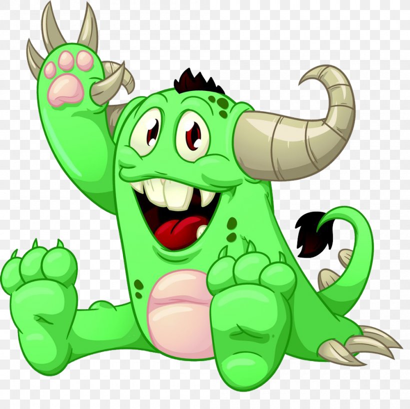 Cartoon Monster Animation Clip Art, PNG, 1000x999px, Cartoon, Amphibian, Animated Cartoon, Animation, Art Download Free