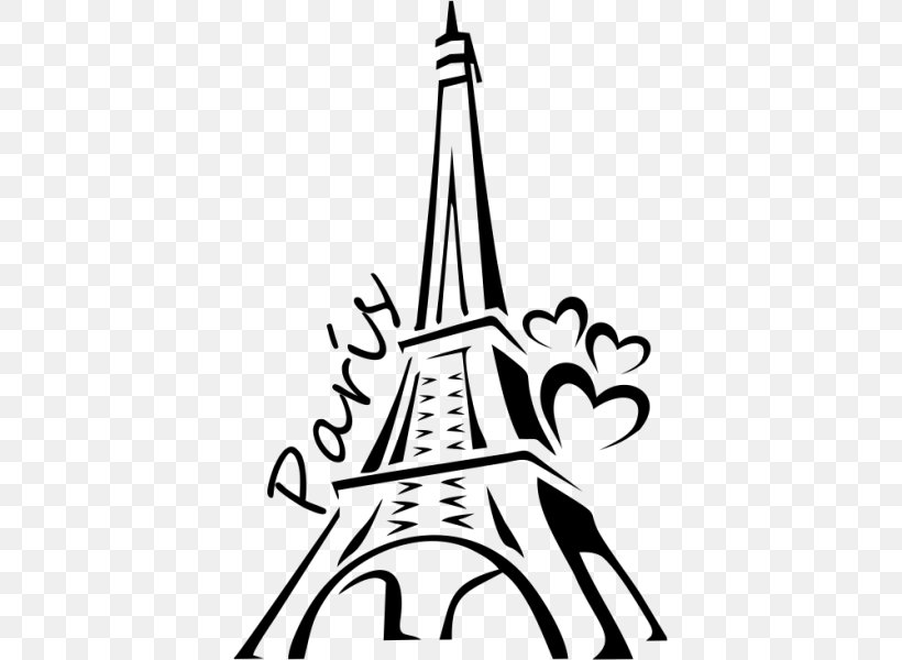 Eiffel Tower Clip Art Vector Graphics Drawing, PNG, 600x600px, Eiffel Tower, Blackandwhite, Cartoon, Coloring Book, Drawing Download Free