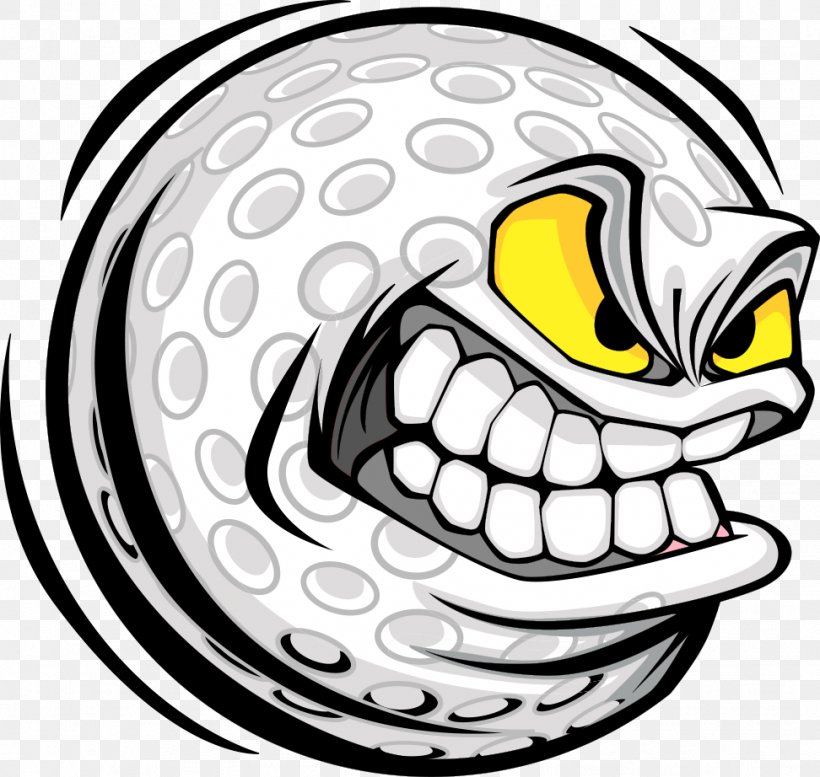 Golf Ball Logo Clip Art, PNG, 972x922px, Golf Balls, Artwork, Ball, Black And White, Clip Art Download Free