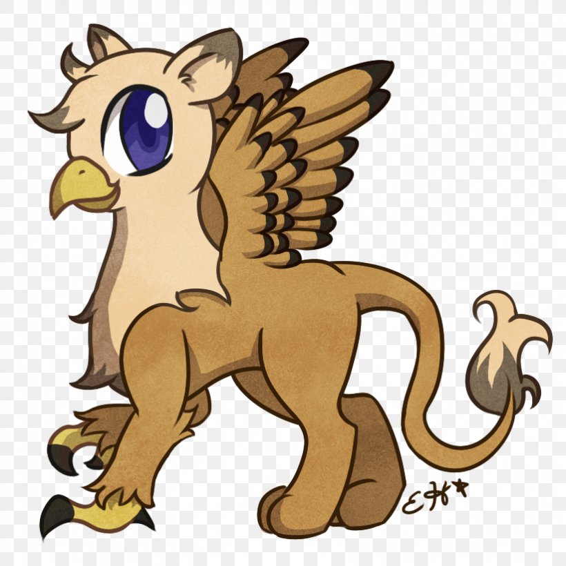 Griffin Drawing Lion Legendary Creature Cuteness, PNG, 822x822px
