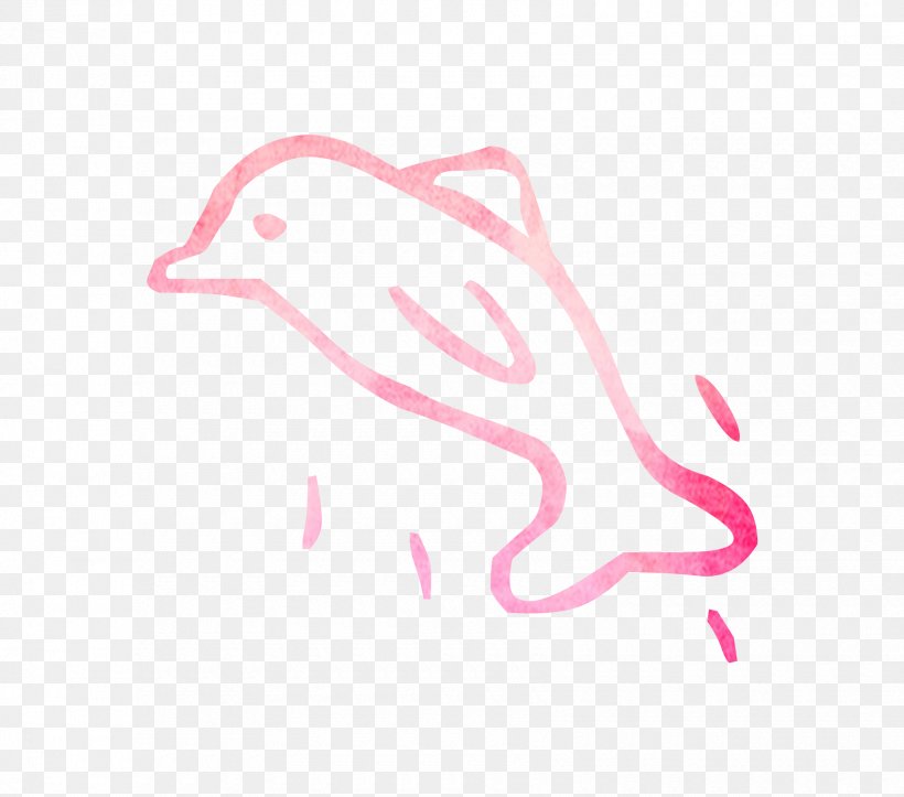 Illustration Clip Art Bird Beak Pink M, PNG, 1700x1500px, Bird, Beak, Dolphin, Drawing, Marine Mammal Download Free
