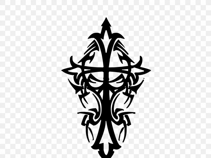 Lower-back Tattoo Christian Cross Tribe, PNG, 1600x1200px, Tattoo, Black And White, Celtic Cross, Christian Cross, Cross Download Free