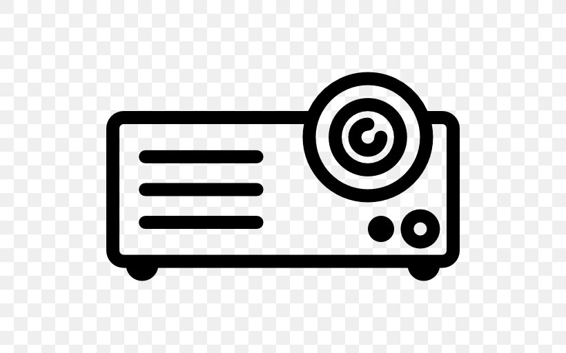 Multimedia Projectors, PNG, 512x512px, Multimedia Projectors, Area, Black And White, Camcorder, Camera Download Free