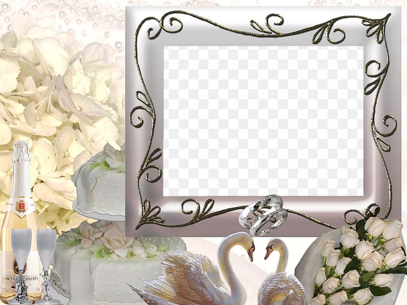 Wedding Invitation Picture Frames Wedding Anniversary, PNG, 1600x1200px, Wedding Invitation, Anniversary, Decor, Marriage, Mirror Download Free