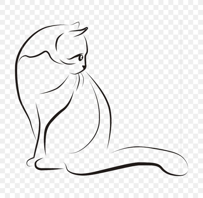 Whiskers Cat Silhouette Drawing Clip Art, PNG, 700x800px, Whiskers, Art, Artwork, Big Cats, Black Download Free