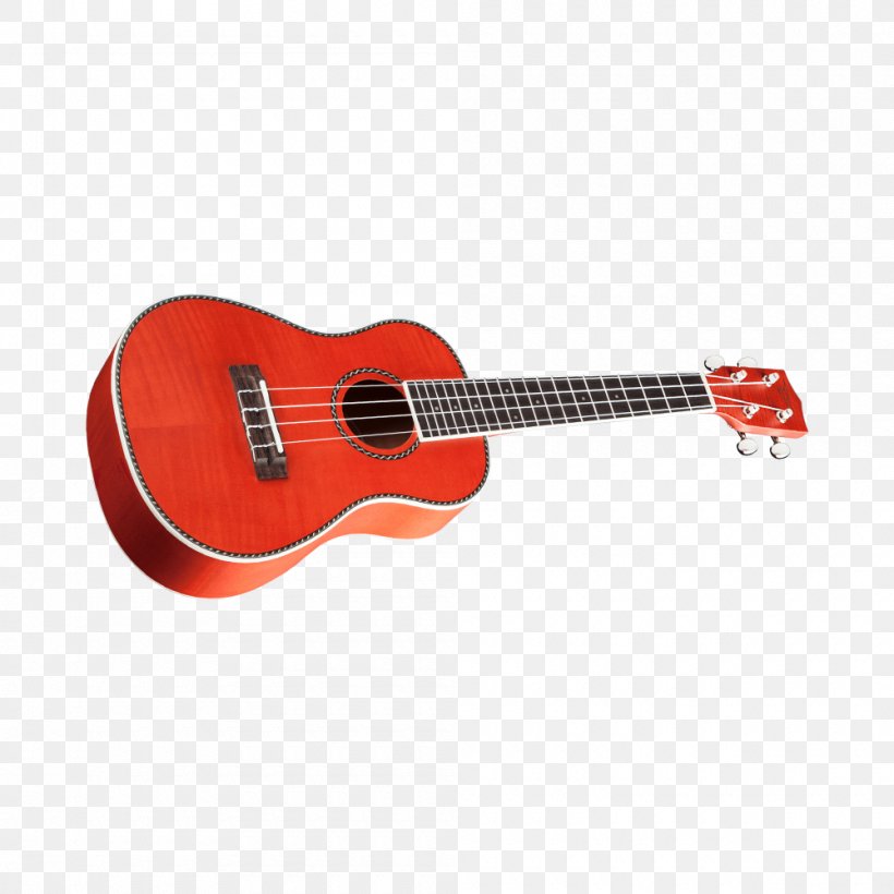 Acoustic Guitar Ukulele Bass Guitar Acoustic-electric Guitar Tiple, PNG, 1000x1000px, Watercolor, Cartoon, Flower, Frame, Heart Download Free