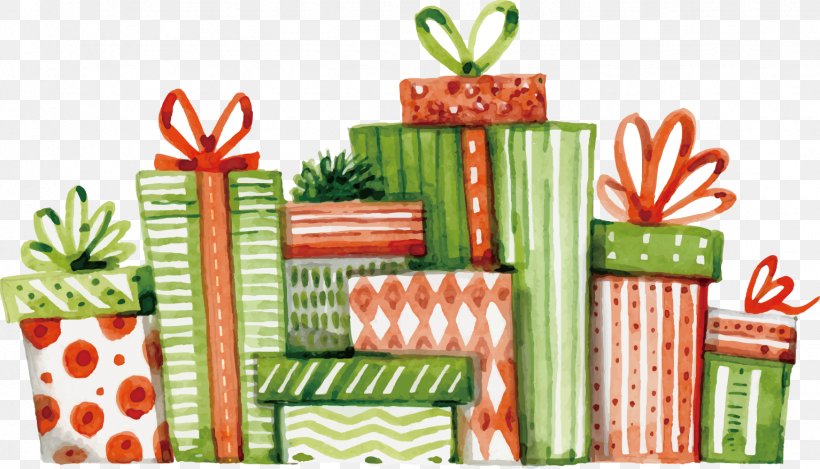 Christmas Gift Watercolor, PNG, 1534x879px, Christmas, Christmas And Holiday Season, Christmas Dinner, Christmas Gift, Christmas Market Download Free