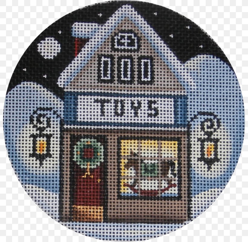 Christmas Ornament Cross-stitch Needle Nook Of La Jolla Needlepoint, PNG, 800x800px, Christmas, Canvas, Christmas Ornament, Cross Stitch, Crossstitch Download Free