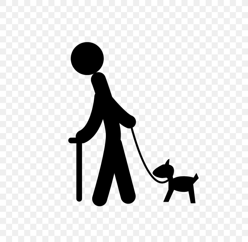 Dog Walking Clip Art, PNG, 800x800px, Dog, Black, Black And White, Communication, Dog Walking Download Free