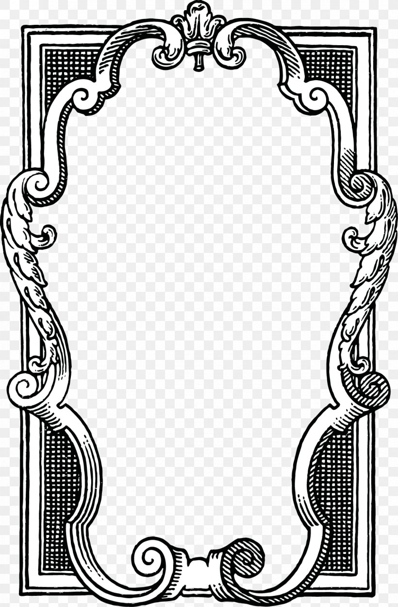 Pattern Picture Frames Line Art Product Font, PNG, 1174x1787px, Picture Frames, Area, Black And White, Line Art, Monochrome Download Free