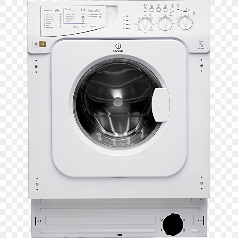 Washing Machines Indesit Co. Indesit IWME 147 Beko, PNG, 1200x1200px, Washing Machines, Beko, Clothes Dryer, Combo Washer Dryer, Home Appliance Download Free