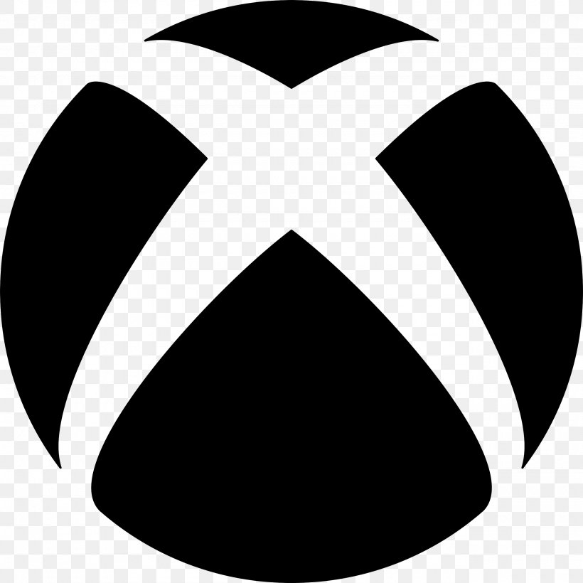 Xbox 360 Logo, PNG, 2560x2560px, Xbox 360, Black, Black And White, Logo, Monochrome Download Free