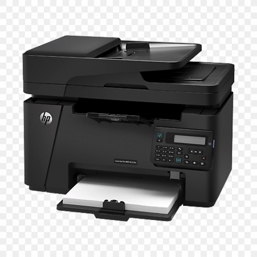 Hewlett-Packard Multi-function Printer HP Laserjet Pro M127FW Laser Multifunction Printer, PNG, 1000x1000px, Hewlettpackard, Electronic Device, Fax, Hp Laserjet, Hp Laserjet Pro M281 Download Free
