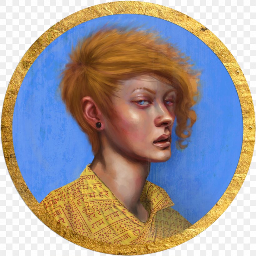 Portrait Circle, PNG, 900x900px, Portrait, Yellow Download Free