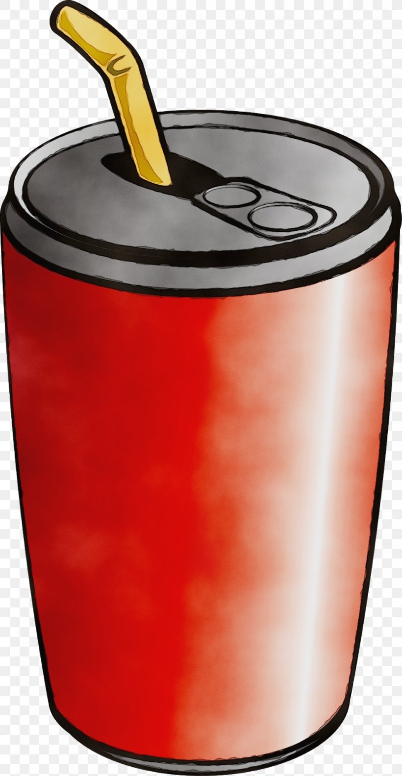 Beverage Can Cylinder Diet Soda Tumbler Pint Glass, PNG, 828x1600px, Watercolor, Beverage Can, Cylinder, Diet Soda, Paint Download Free