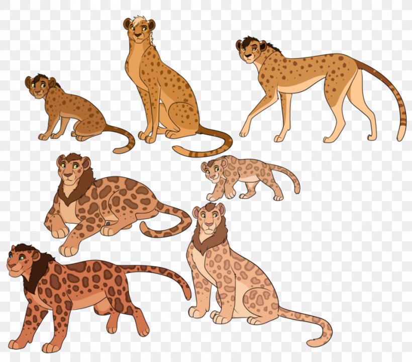 Cheetah Leopard Lion Jaguar Cat, PNG, 954x838px, Cheetah, Animal, Animal Figure, Art, Artist Download Free